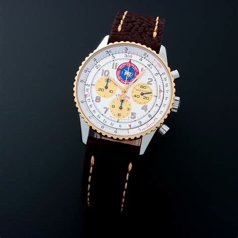 used breitling navitimer top gun automatic-self-wind mens watch|Breitling Navitimer automatic dress watch.